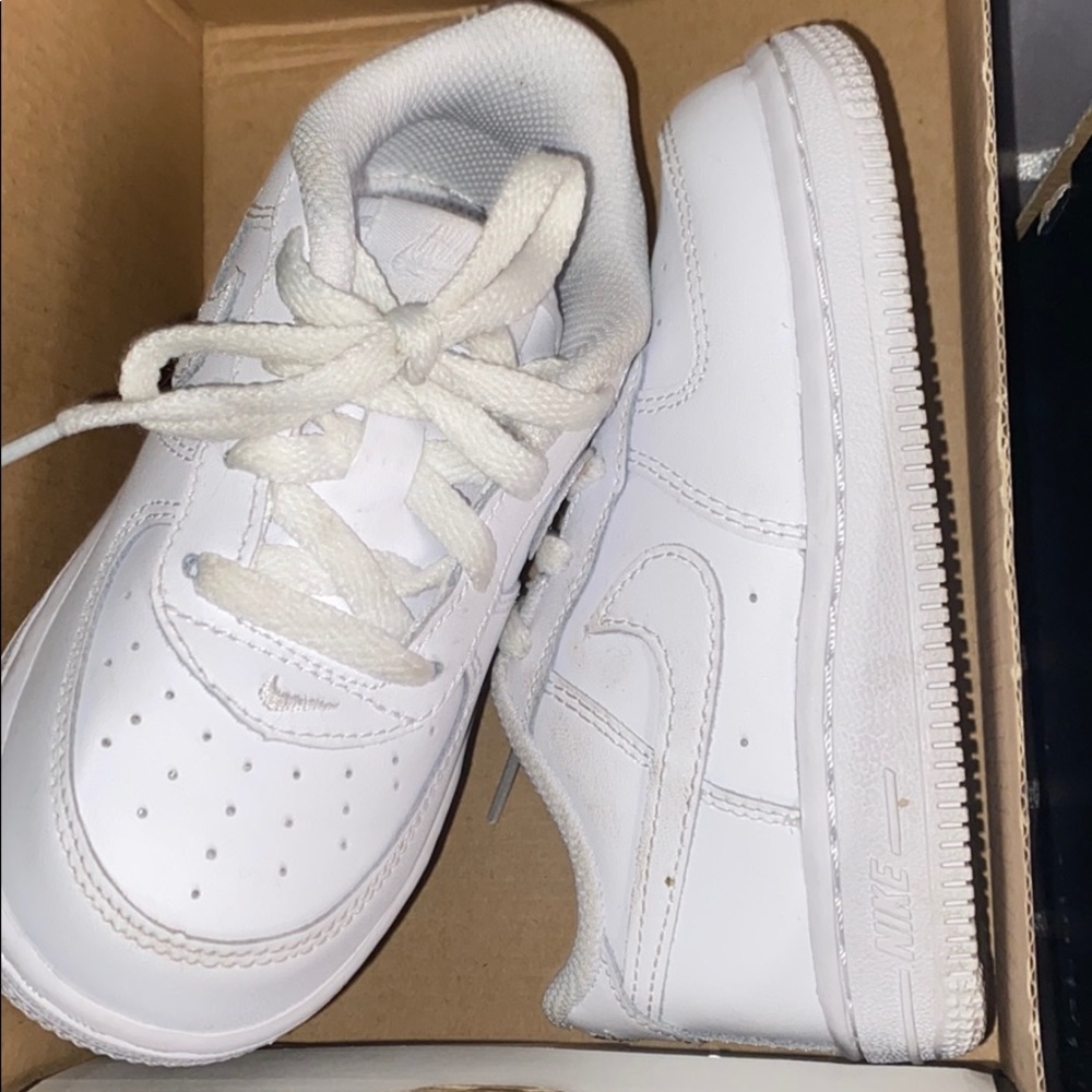 Air Force ones white low tops